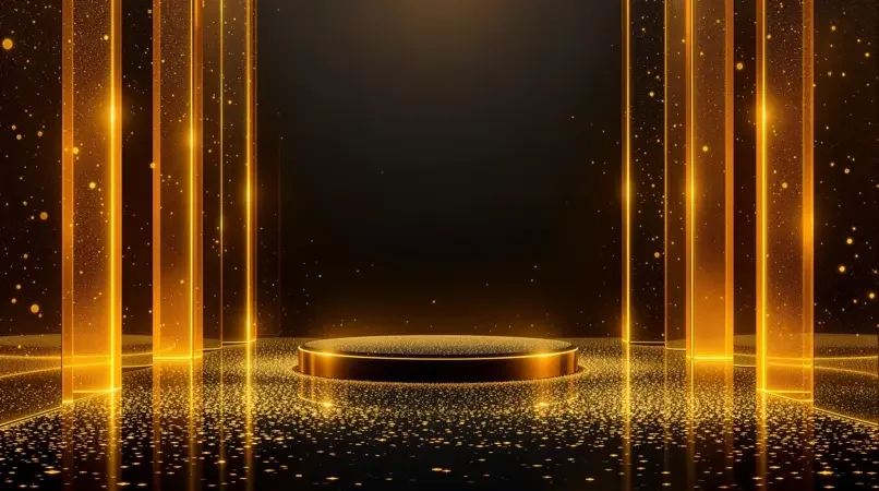 金箔舞台